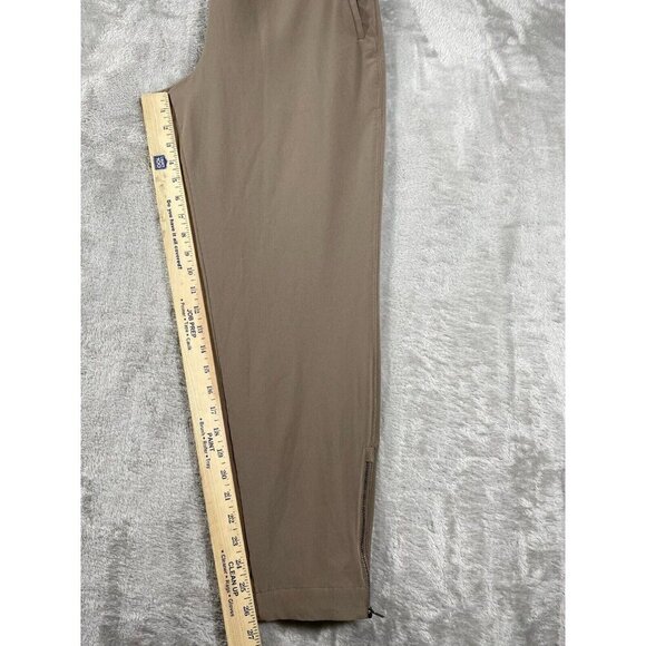 Athleta Ankle Pants Women's Size 12 Beige Pockets Joggers - Picture 5 of 14